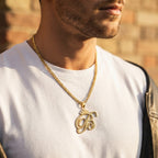 Crown Initial Letter Necklace | Gold, Silver & Rose Gold